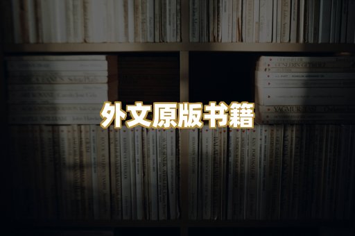 外文原版书籍
